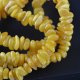 Natural amber chips beads bracelet